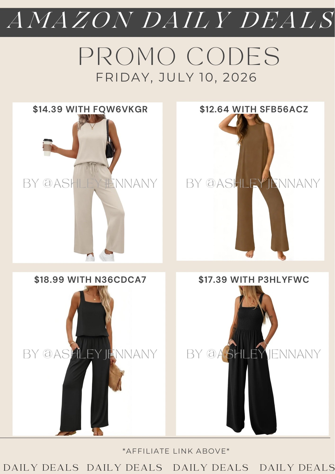 Amazon deals

#LTKSaleAlert #LTKMidsize #LTKootd