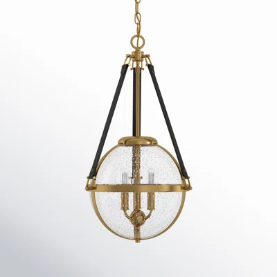 Bozeman 3-Light Hubbs in Warm Brass | Wayfair North America
