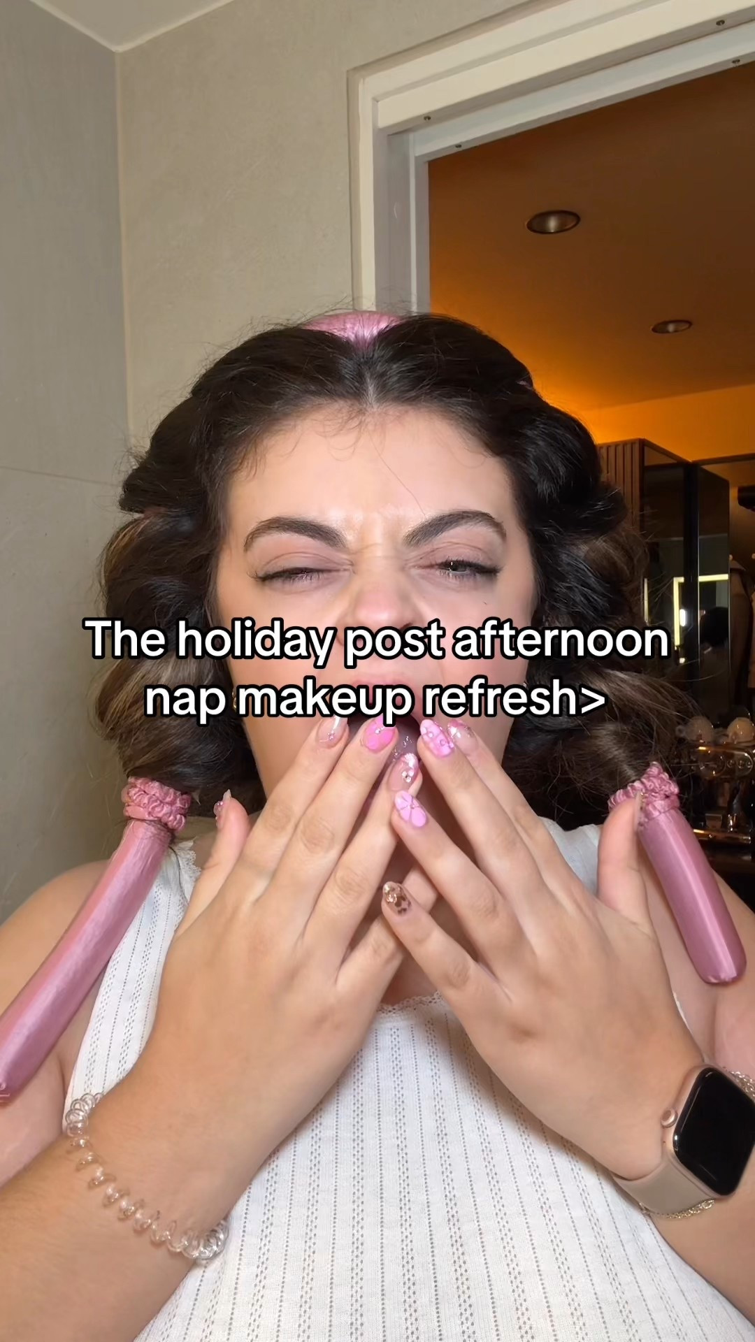 Post afternoon nap holiday makeup refresh 💄 

Products used:
@maccosmeticsuki Fix +
@maybelline Eraser Eye Concealer
@lauramercier Translucent Setting Powder 
@narsissist Bronzer & Blush
@bobbibrownuk eyeshadow palette *
@maccosmeticsuki Fix + Stay Over Spray & Thanks, it’s MAC lipstick
@silkelondon heatless curler

Holiday makeup, city break makeup, makeup refresh, makeup touch up, basic makeup, day to night makeup 

#LTKtravel #LTKuk #LTKbeauty