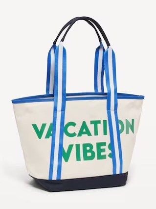 Cute “Vacation Vibes” tote. Prefect for vacation and pool days.

#LTKTravel #LTKFindsUnder50 #LTKSwim