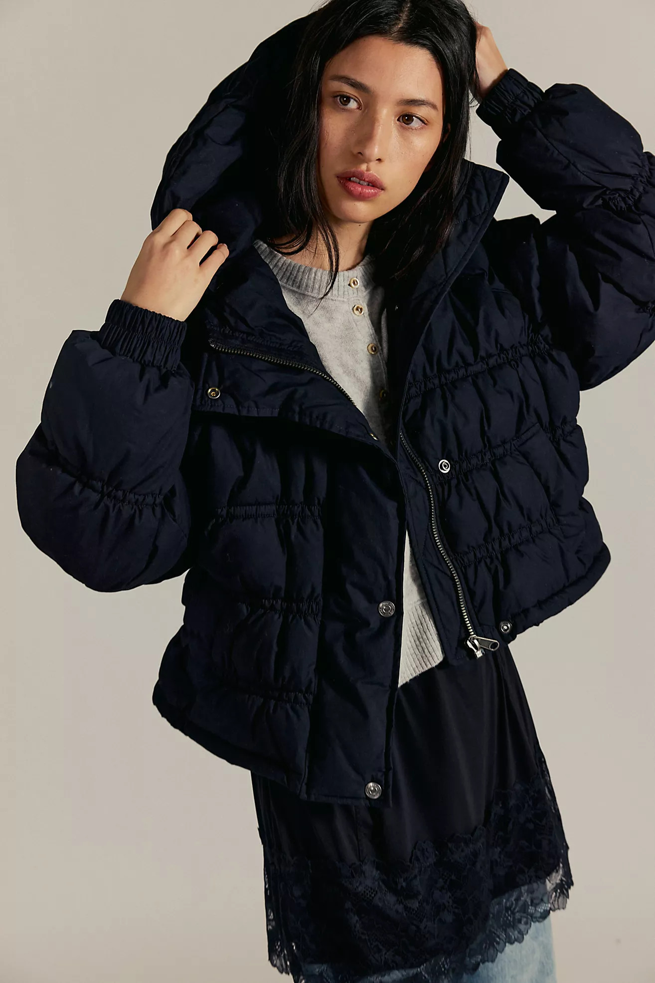 Party Of One Solid Puffer Jacket | Free People (UK)