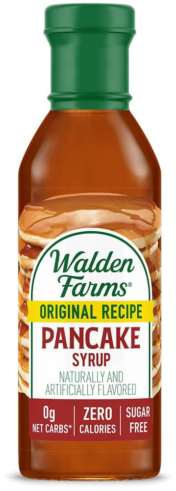 Walden Farms Pancake Syrup – Perfect for Pancakes, Waffles, Desserts – Zero Calorie, Sugar-Fr... | Amazon (US)