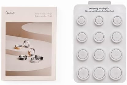 Oura Ring 4 Sizing Kit - Size Before You Buy The Oura Ring 4 - Unique Sizing, Not Standard US Rin... | Amazon (US)