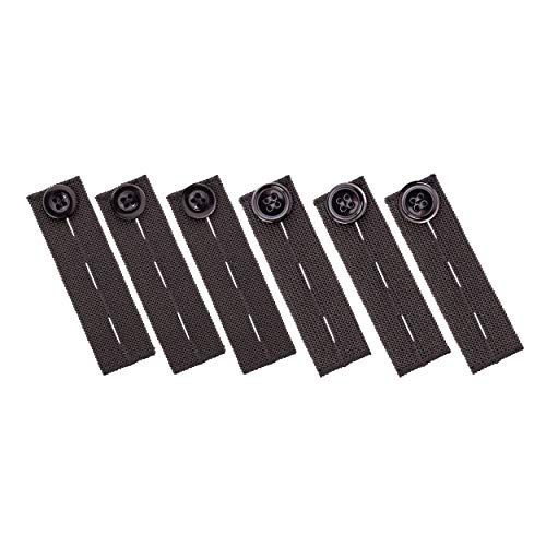 Johnson & Smith Elastic Pants Waist Extenders (6 Pack), Adjustable Waistband Expanders for Men and W | Amazon (US)