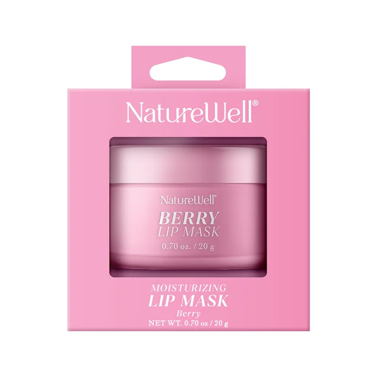 NatureWell Moisturizing Lip Mask, Berry, 0.70 oz | Walmart (US)