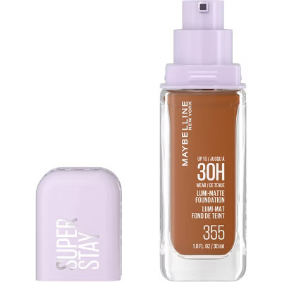 Maybelline Super Stay Up to 30HR Wear Lumi-Matte Liquid Foundation - 355 - 1 fl oz | Target