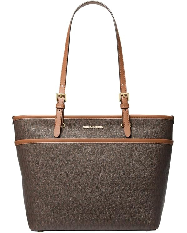 Michael Kors Winston Medium Top-Zip Pocket Tote Bag | Amazon (US)