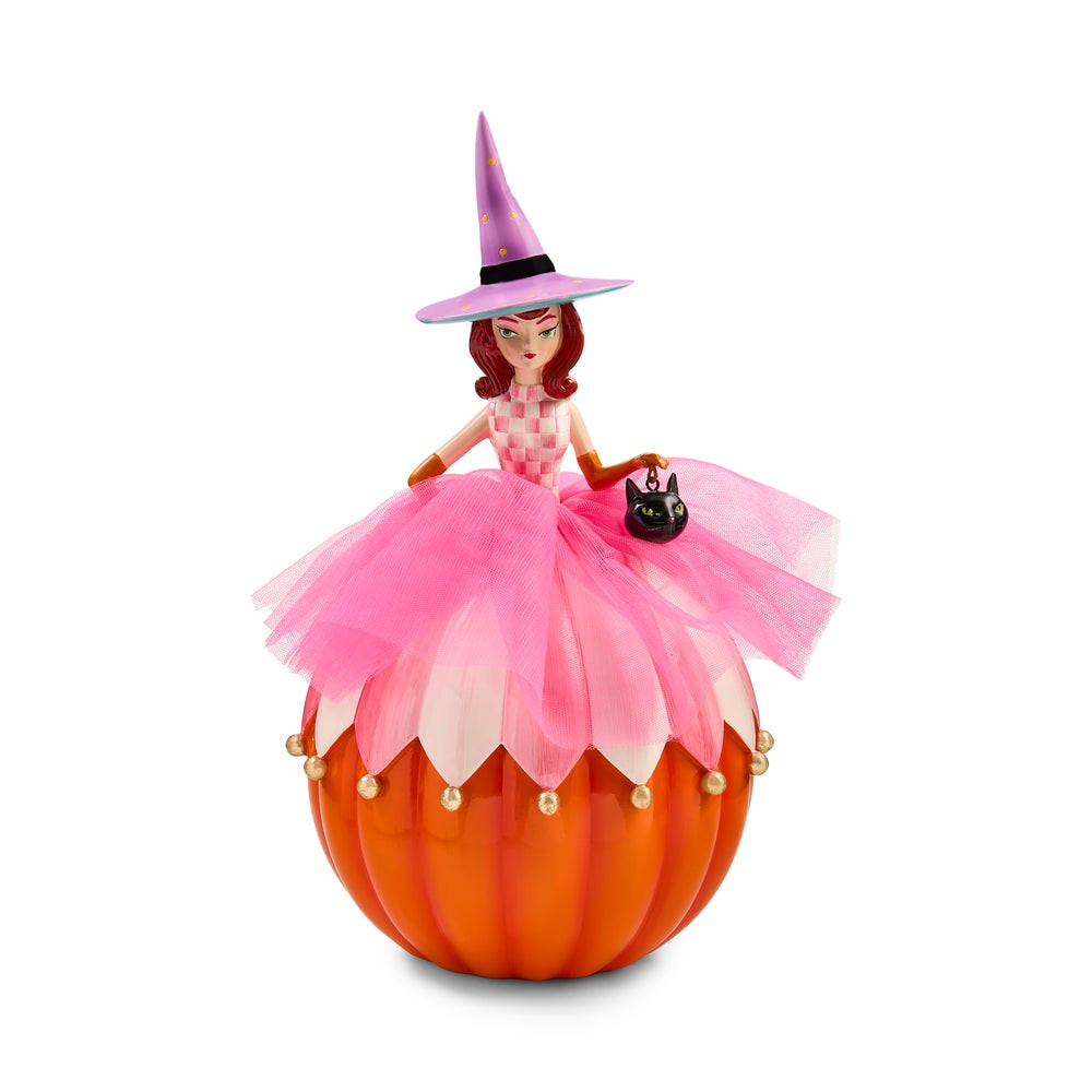 Glam 'o' ween Pumpkin Witch | MacKenzie-Childs