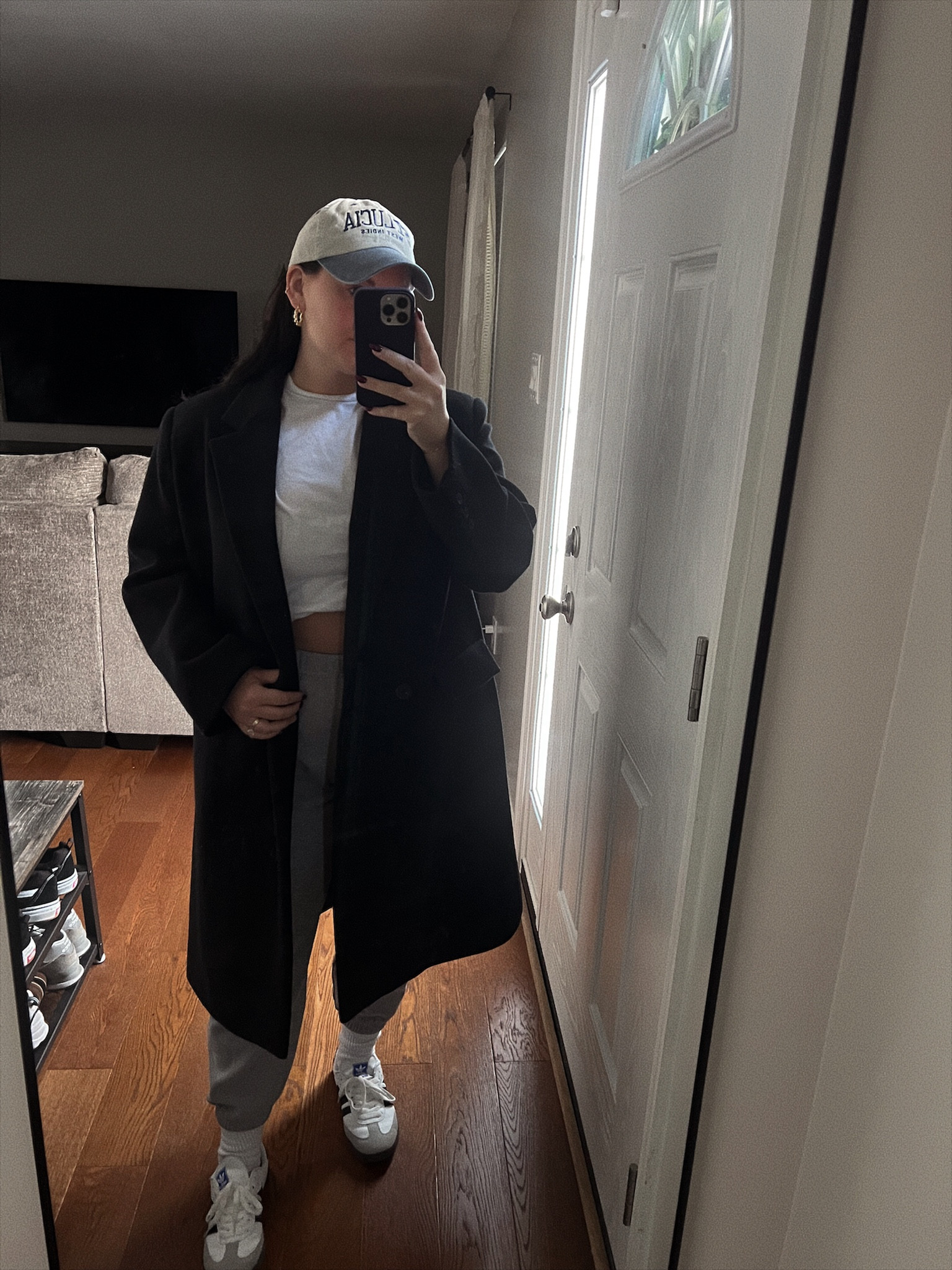 Coat | M
Top | L
Sweats | M
Shoes | tts

#LTKStyleTip #LTKMidsize #LTKFindsUnder50