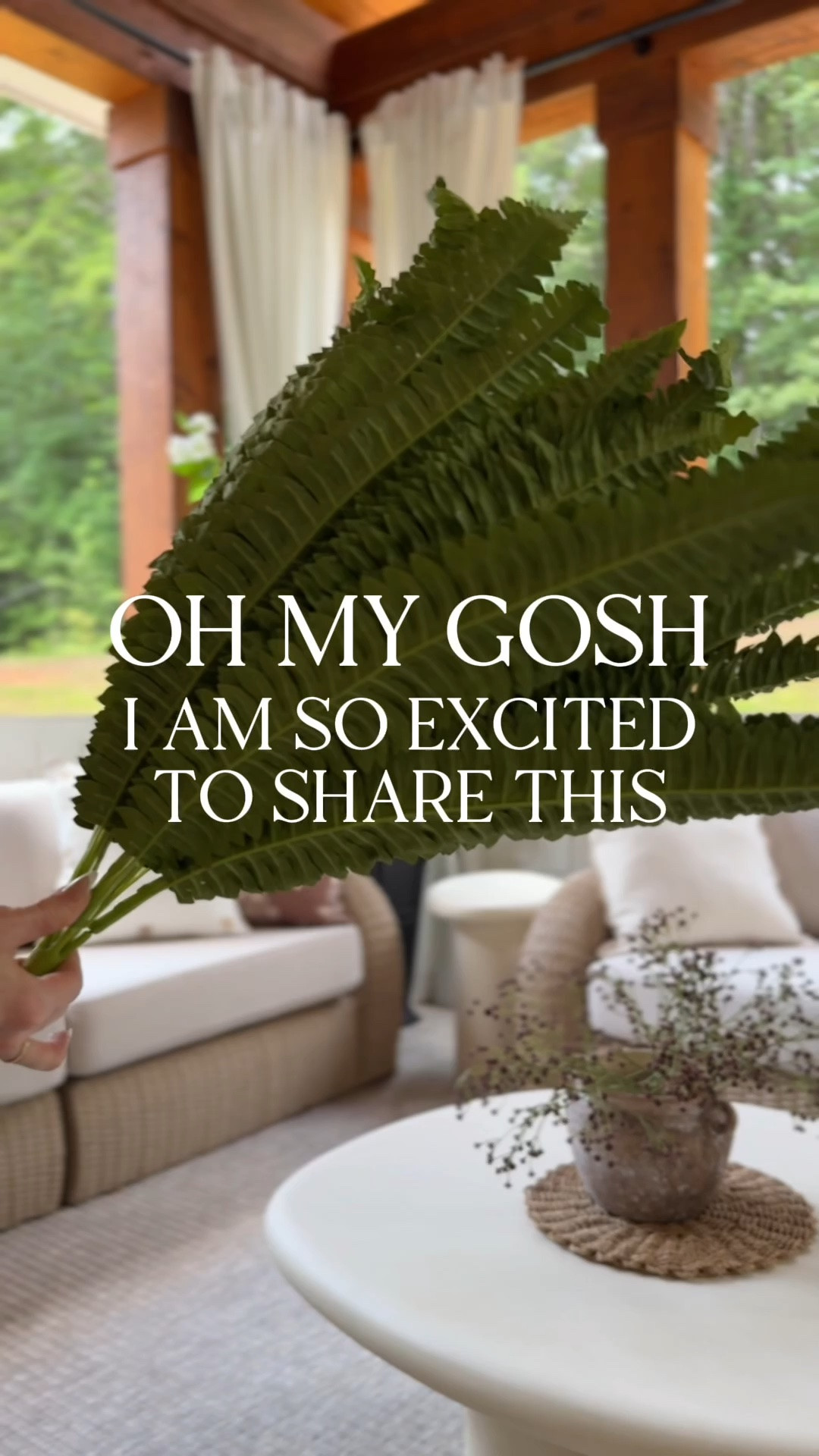These faux ferns had great review pictures on Amazon and I just had to try them out! I am all for low maintenance outdoors that I can still benefit from the beauty of! 🍃 These are much more full than what I was expecting! I was able to use just 1 per basket!

#LTKSeasonal