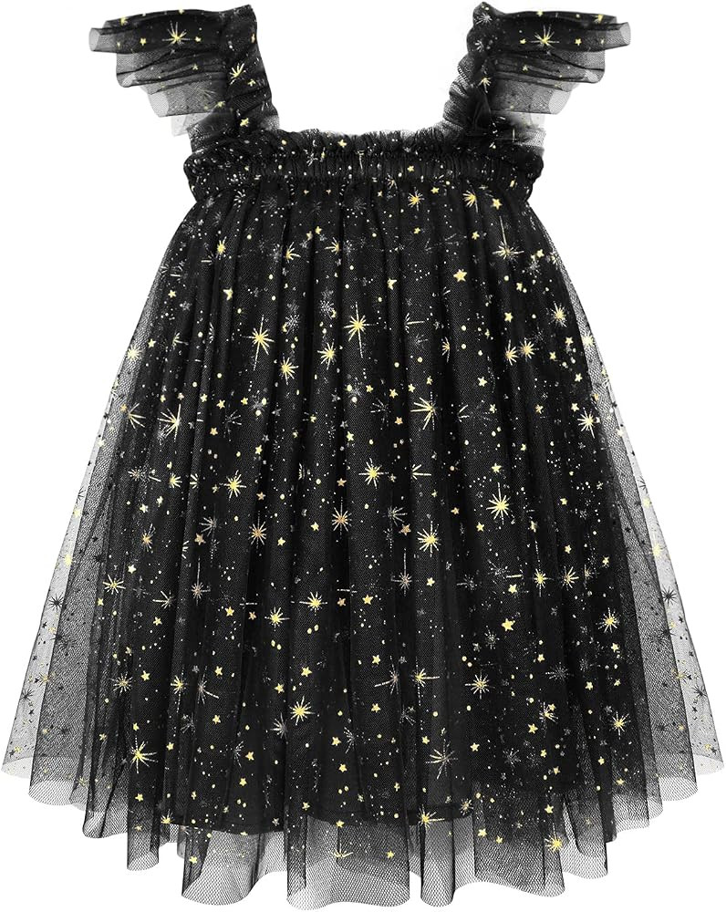 AGQT Baby Girls Tutu Dress Tulle Sundress Size 9M-5T | Amazon (US)