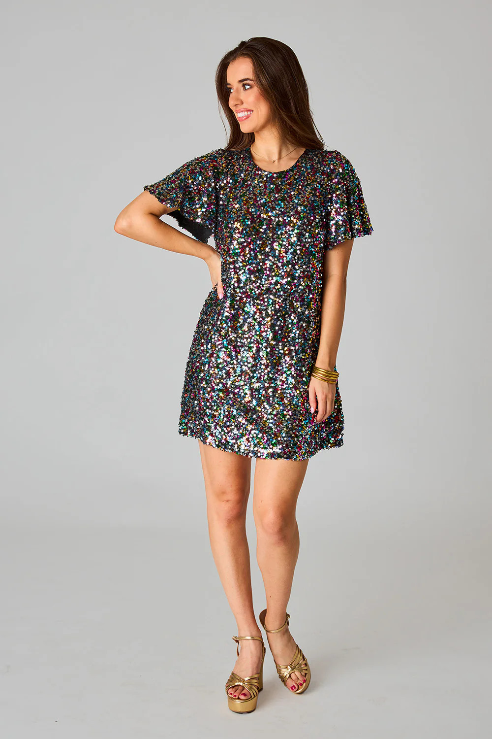 BuddyLove | Elliot Sequin Short Dress | Nirvana | BuddyLove