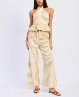 Women's Pull-On Self-Tie Waist Pants | Macy's