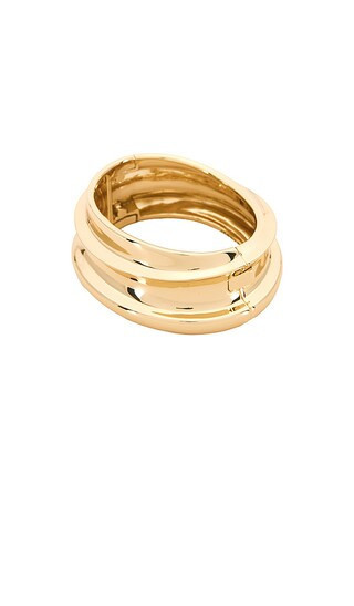 Jenny Bird Lennon Mega Bangle in Metallic Gold. | Revolve Clothing (Global)