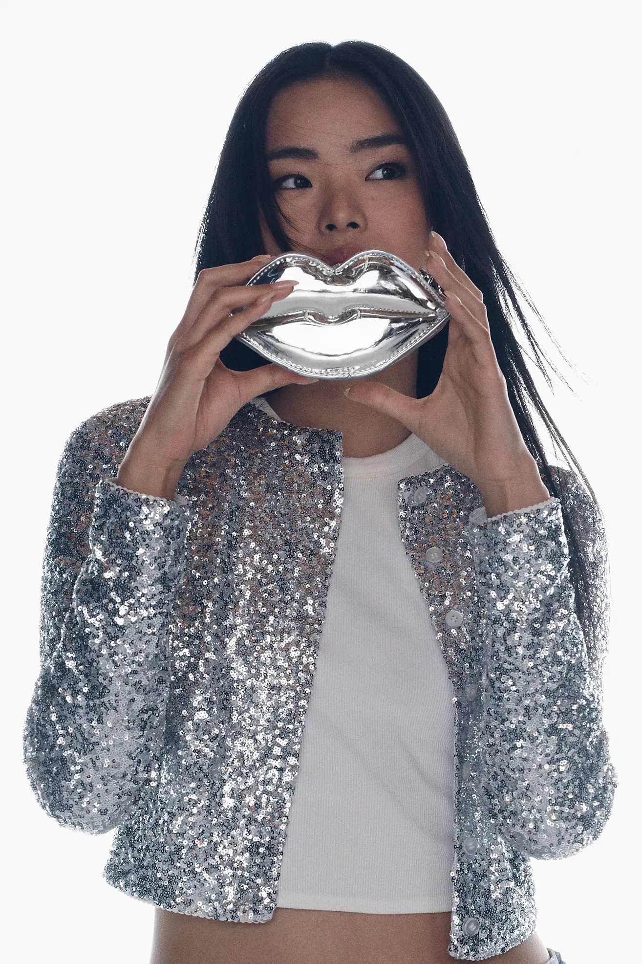 Shiraleah Lips Mini Crossbody Bag | Anthropologie (US)