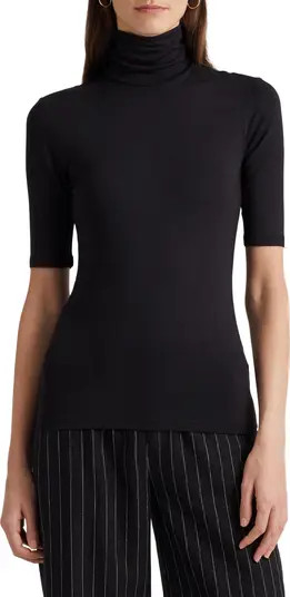 Jersey Turtleneck Top | Nordstrom