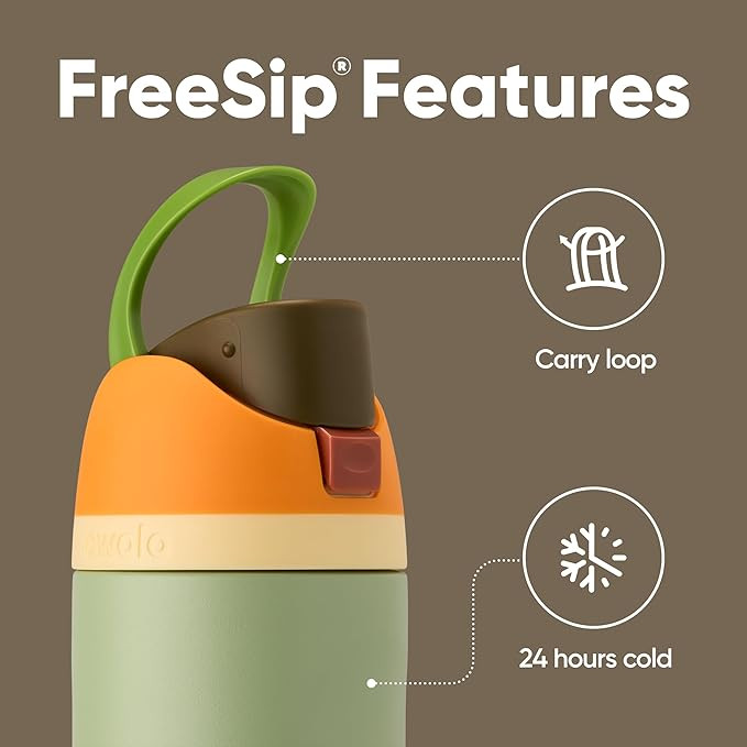 Owala FreeSip Insulated Stainless Steel Water Bottle with Straw for Sports and Travel, BPA-Free, ... | Amazon (US)