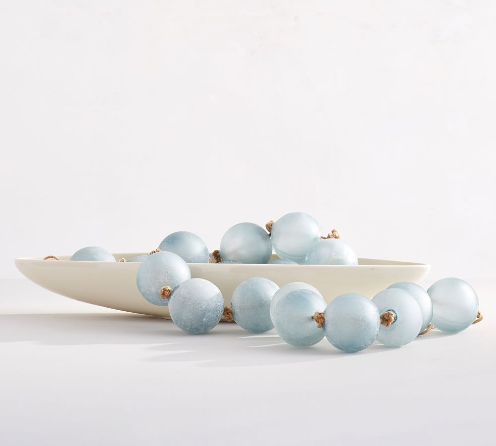 Handcrafted Sea Glass Beaded Garland | Pottery Barn (US)