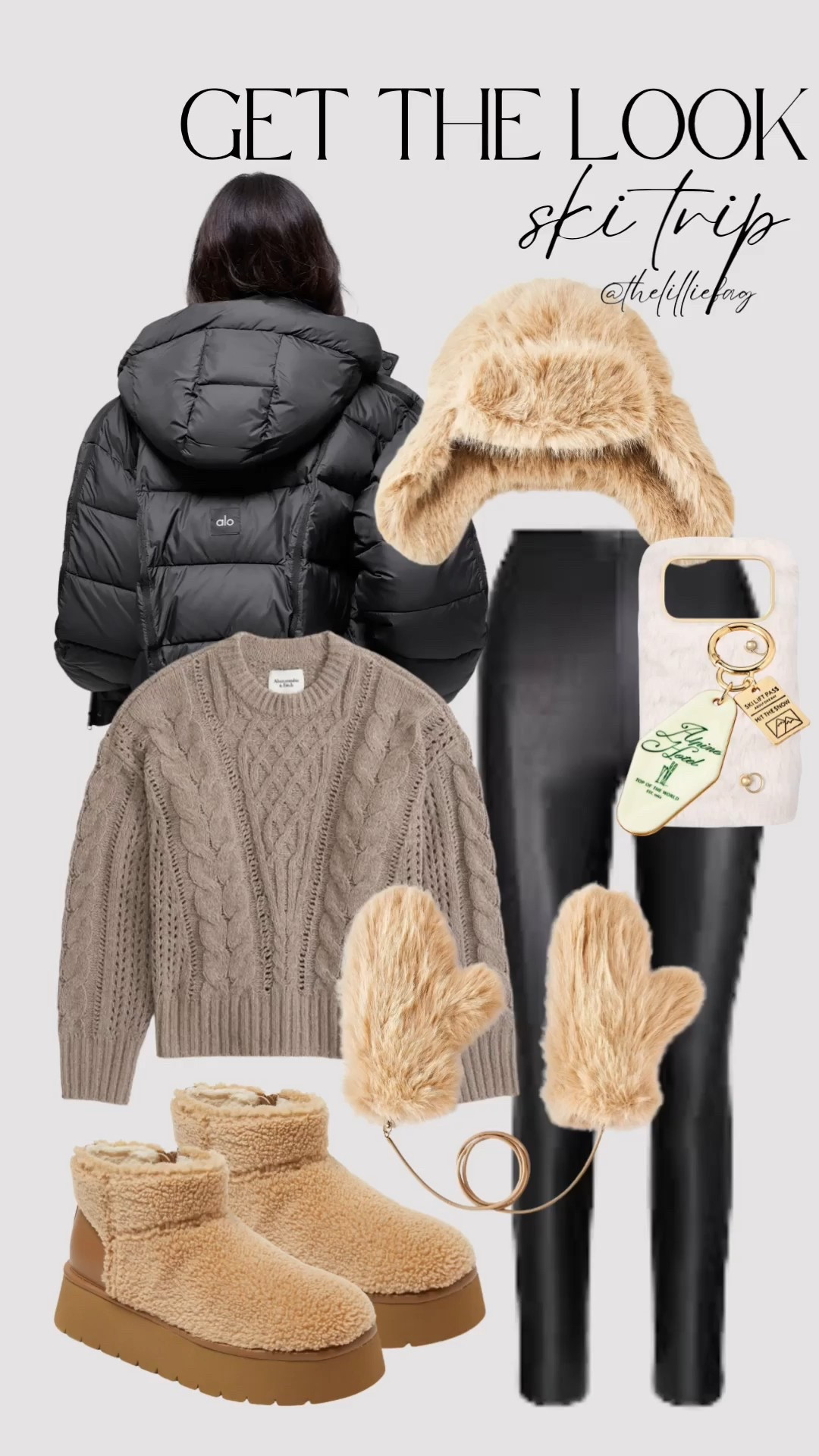 Get the look ski trip winter edit!🎿⛷️ my leggings are on major sale $49. Sweater is on sale too! 

Ski trip. Holiday. Gifts for her. Cozy gifts for her. Winter outfit. 

#LTKSeasonal #LTKGiftGuide #LTKSaleAlert