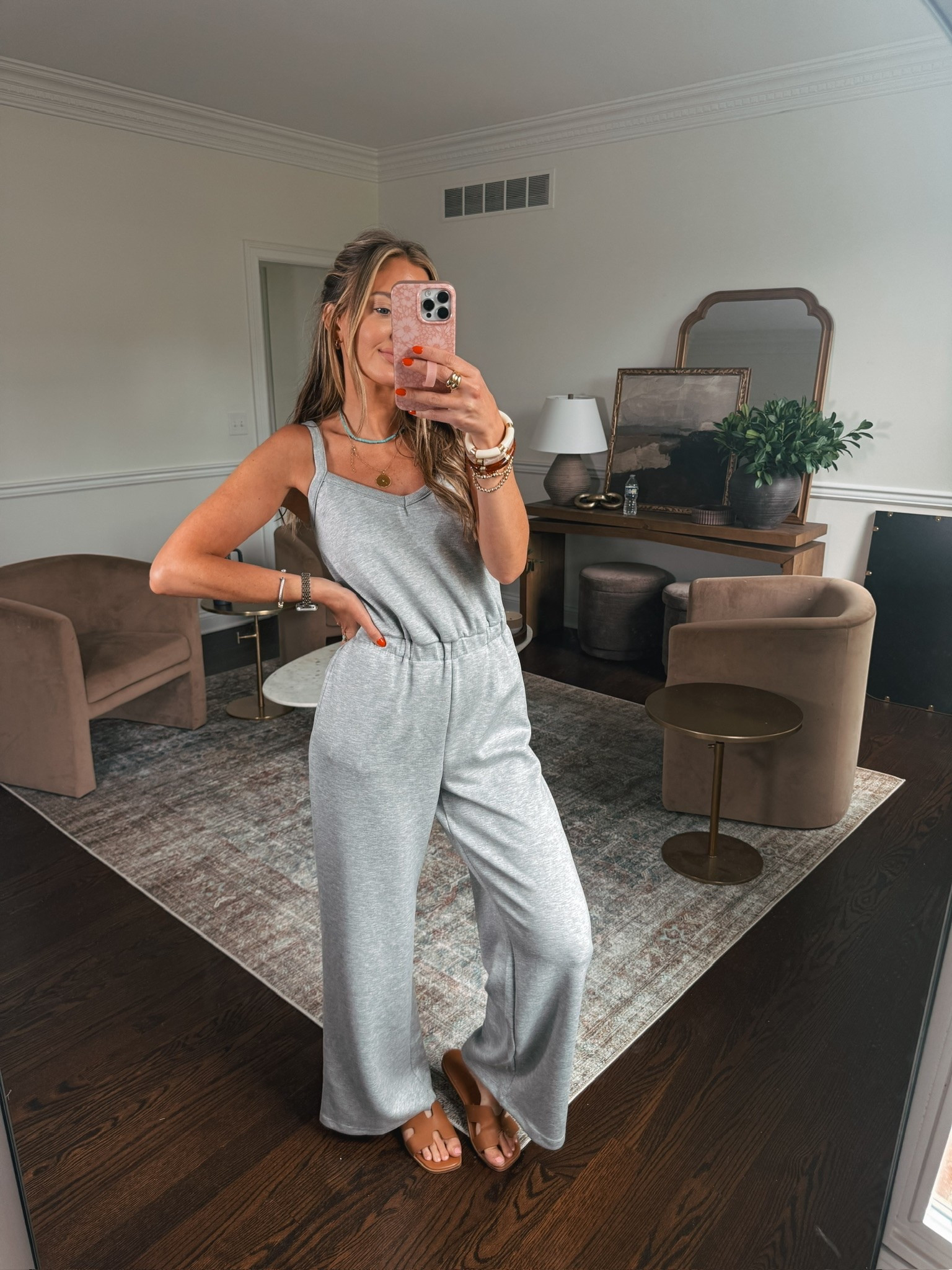 So soft and comfy jumpsuit from Walmart. Travel outfit idea.

#LTKootd #LTKgrwm #LTKmomlife