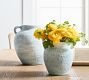 Chambray Artisan Handcrafted Ceramic Vases | Pottery Barn (US)