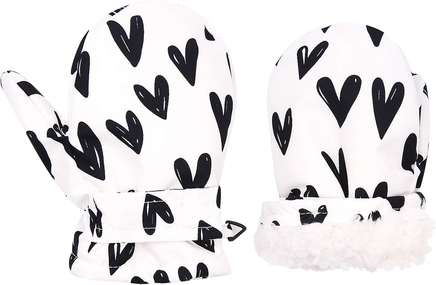 Baby Winter Waterproof Gloves Toddler Boys Girls Ski Snow Mittens Kids Fleeced Lined Warm Gloves ... | Amazon (CA)