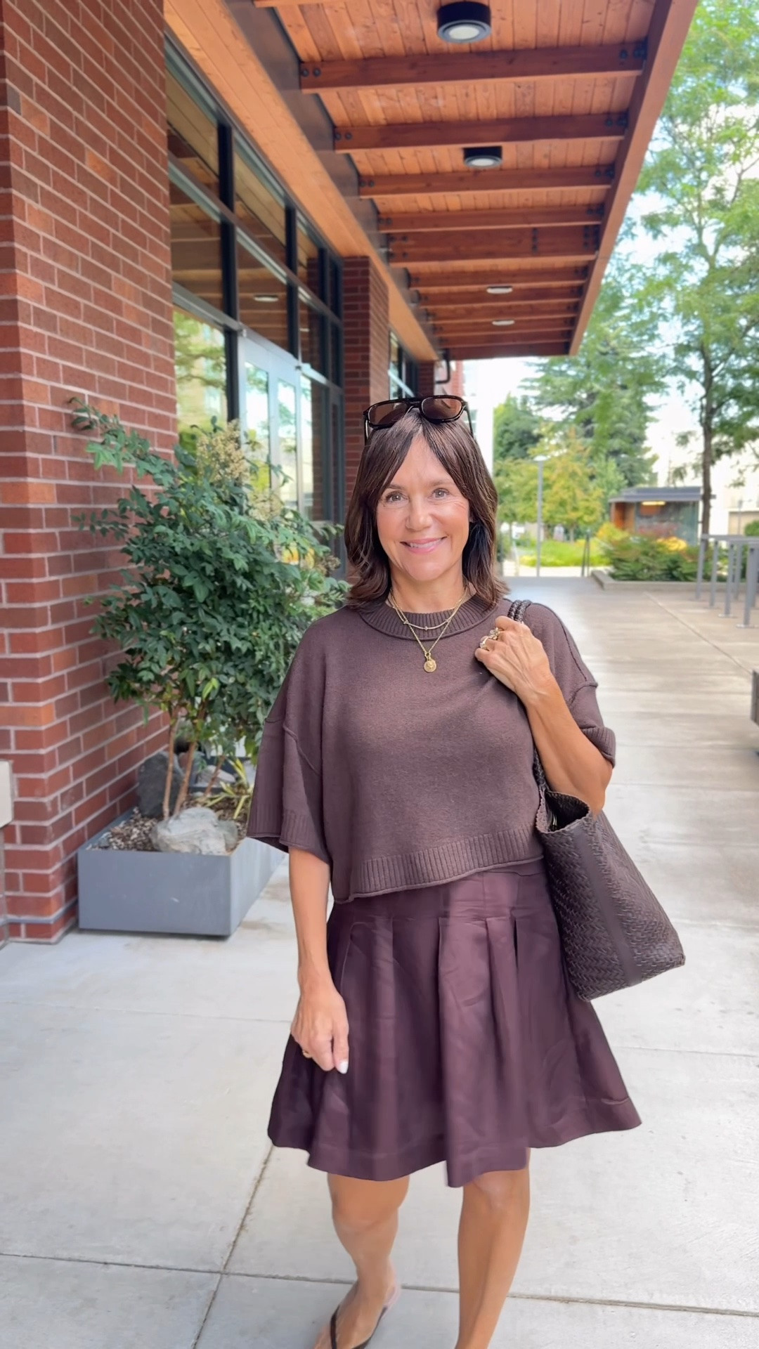 Just got this dress in the mail and I can’t stop wearing it! Linking all of the other transition season finds I’m eyeing and buying right now 🤍✨

@Anthropologie #anthropartner