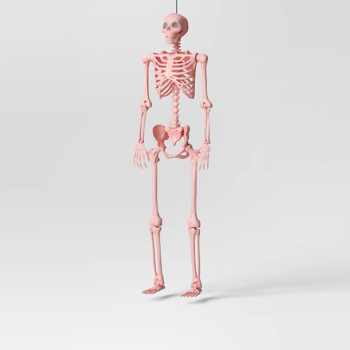 60" Poseable Skeleton Halloween Decorative Prop Blush Pink - Hyde and EEK! Boutique™ | Target