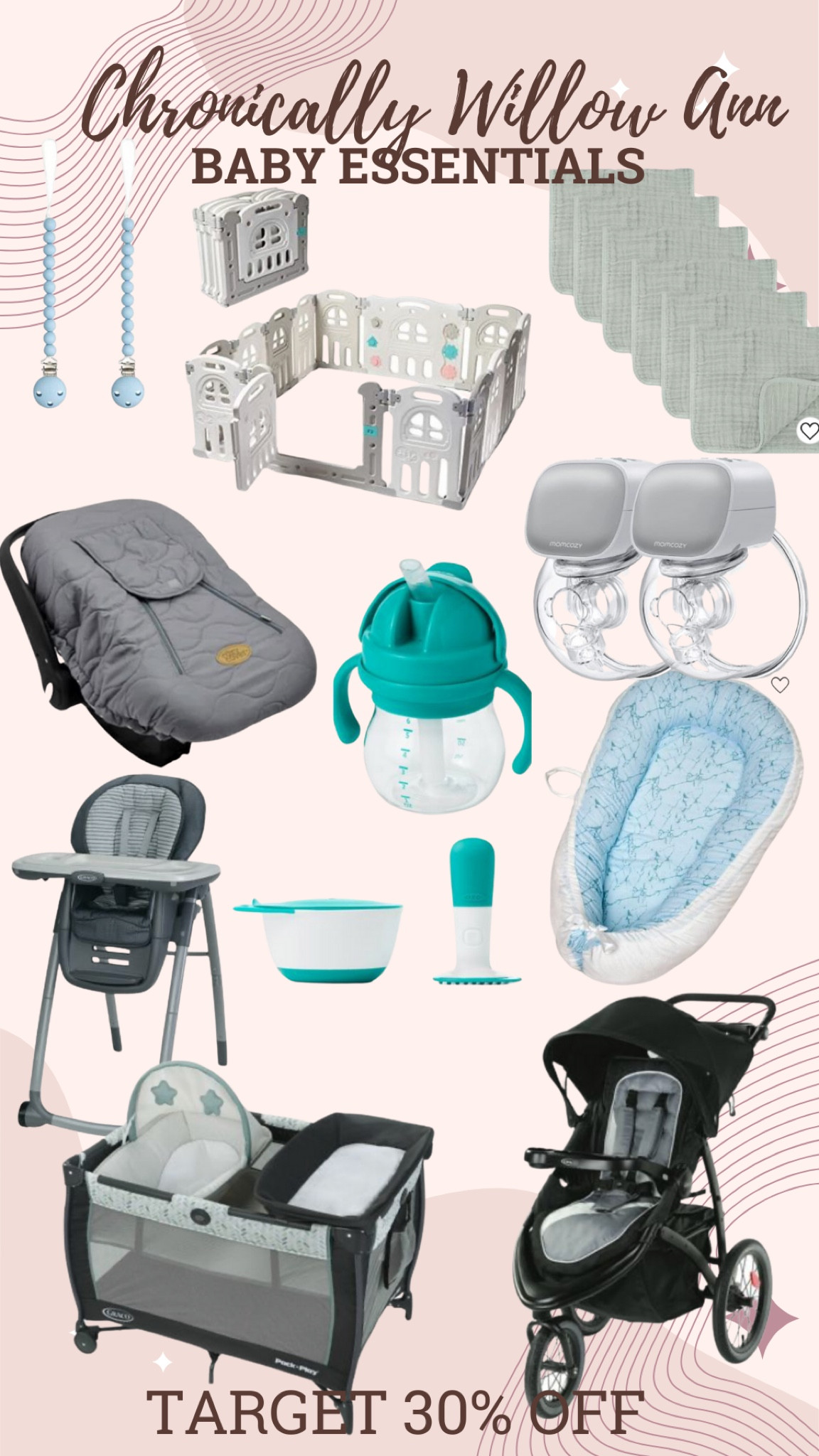Target babys essentials that come highly rated that are all on major sale! Up to 30% off baby things at target and they make great baby shower gifts, birthday presents for toddlers. Make everyone happy with a play yard that is also affordable! 

#LTKfamily #LTKbaby #LTKsalealert