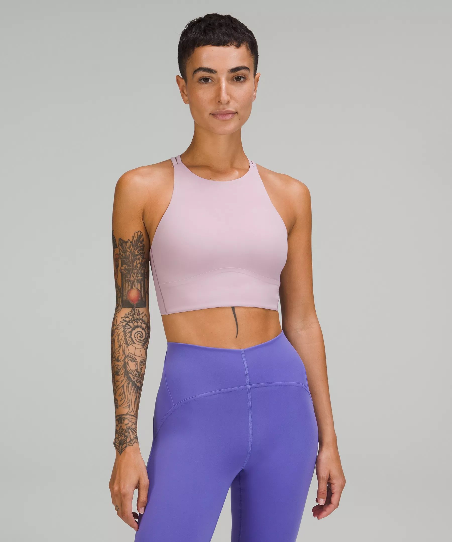 Like a Cloud High-Neck Longline Bra Light Support, B/C Cup | Lululemon (US)