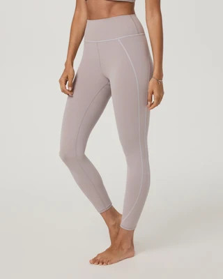 Vuori AllTheFeels™ Linework Legging | Soft Pewter | Medium | Vuori Clothing (US & Canada)