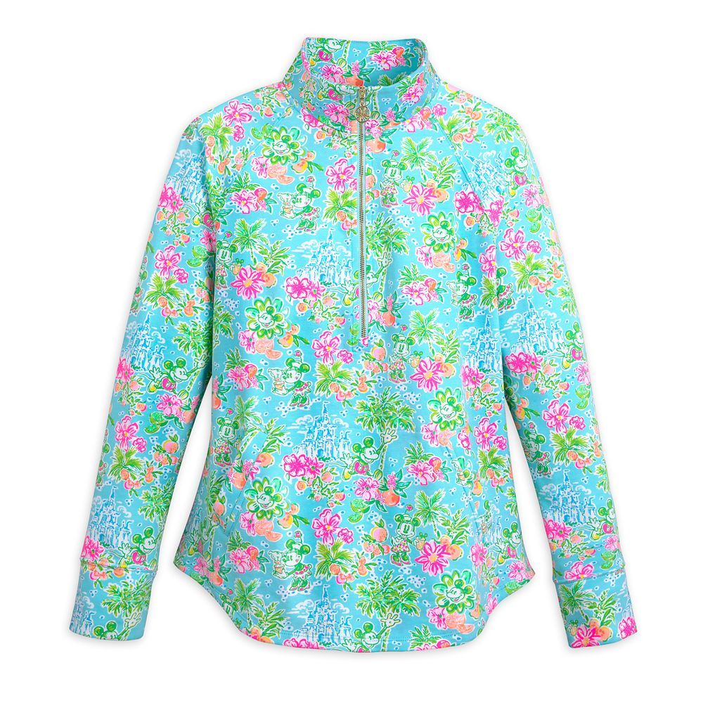 Mickey and Minnie Mouse Skipper Pullover for Women by Lilly Pulitzer – Walt Disney World | Disney Store