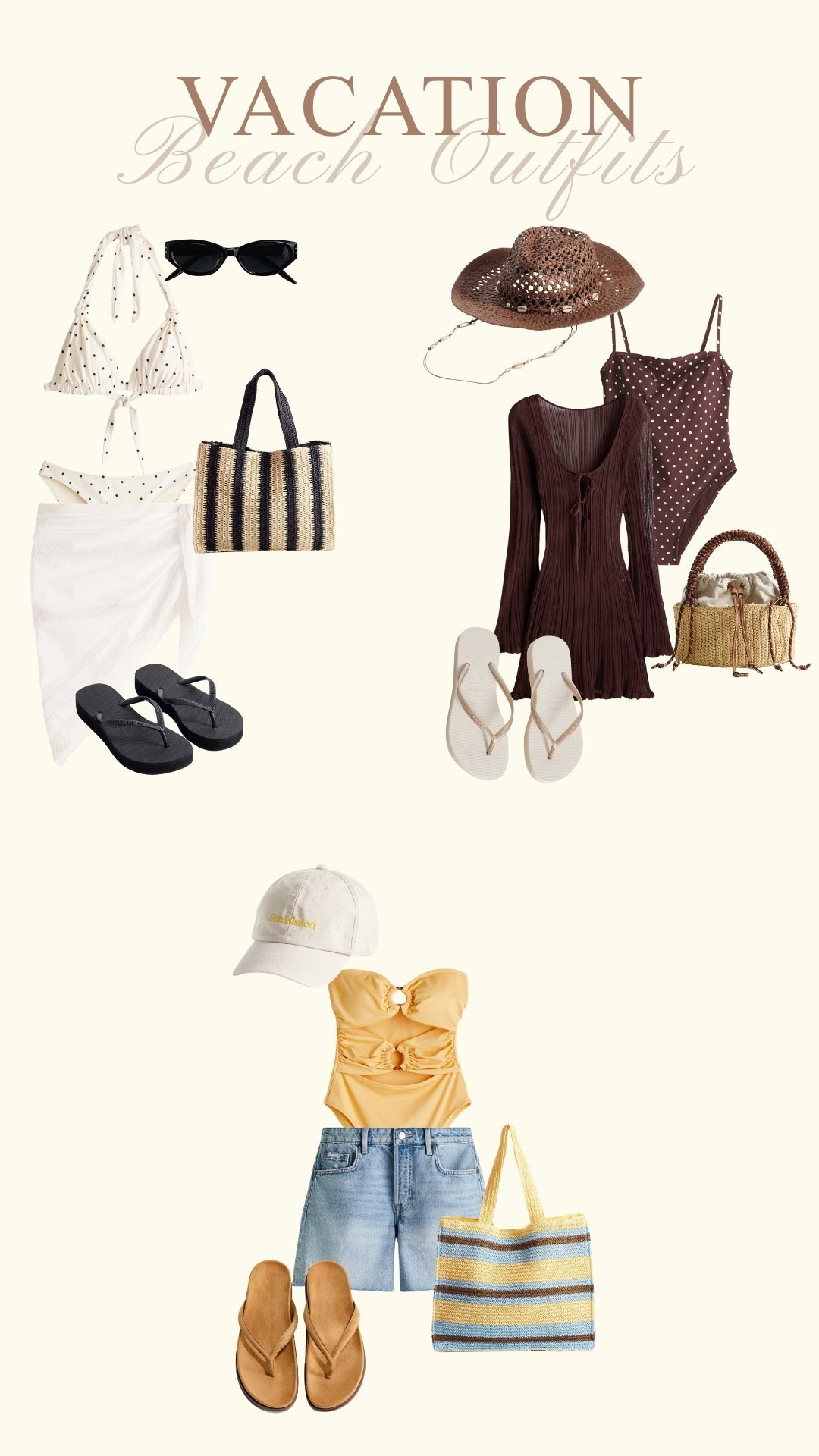 Beach Outfits 🏖️☀️👙
