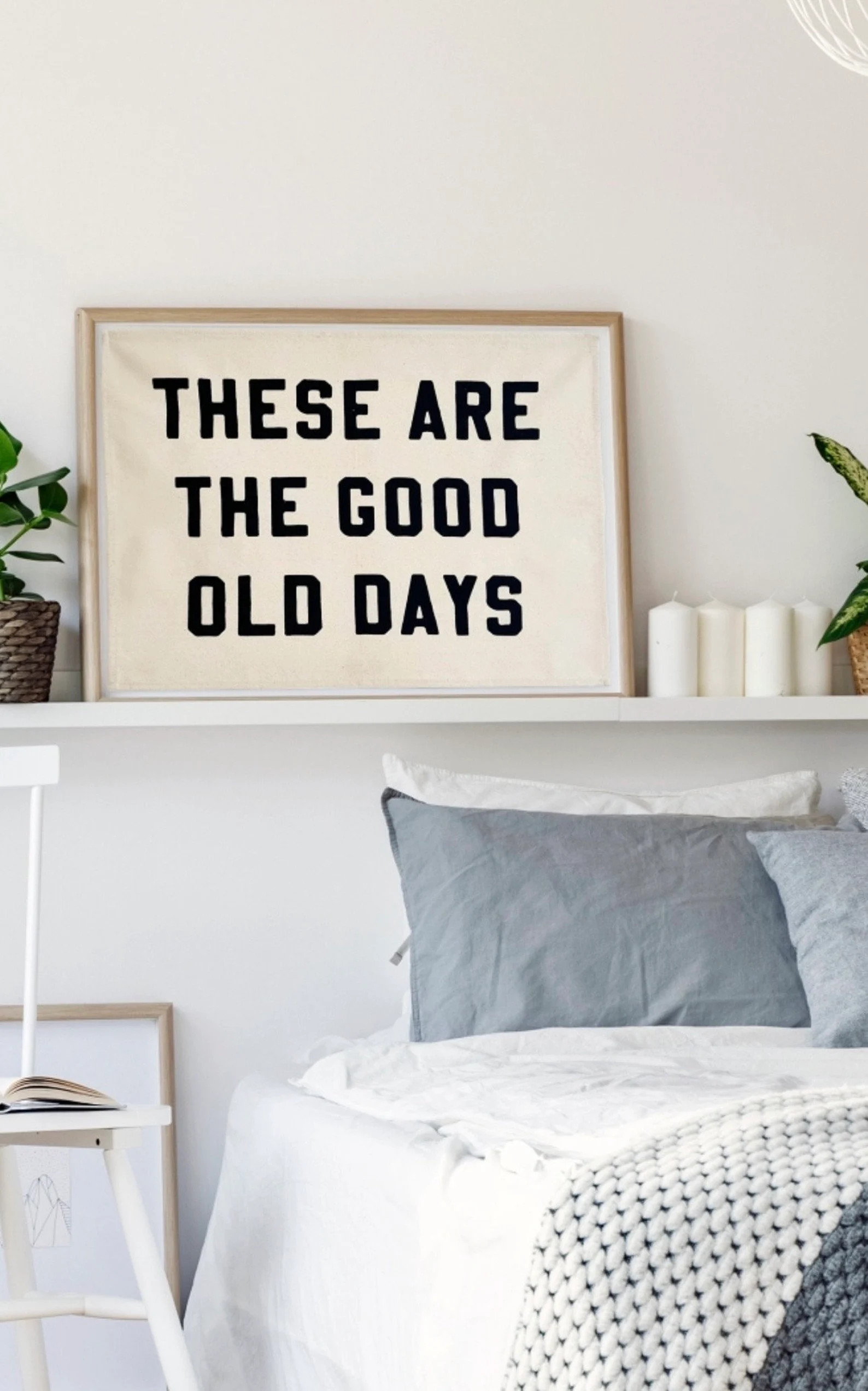Good Old Days - Boho Hanging Wall Decor Tapestry | Luxe Cotton Canvas | Elevate Your Home, Nurser... | Etsy (Global)