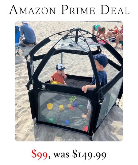 Beach pack n play is light weight and easy to assemble. On sale for $99, was $150

#LTKtravel #LTKkids #LTKunder100