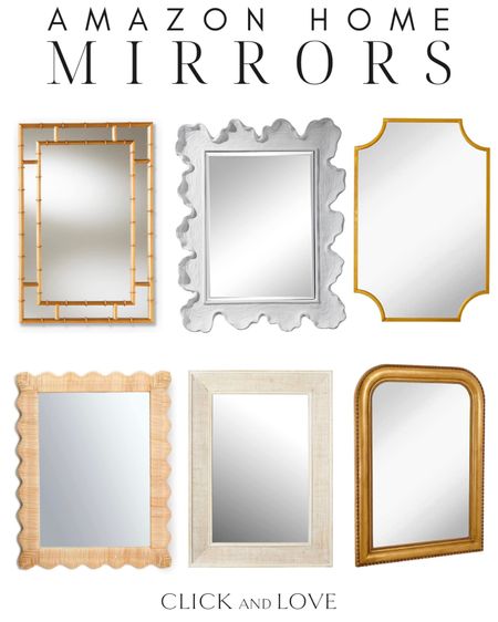 Mirrors for any style!  Mirrors are a great way to make a space feel larger by adding them to reflect light ✨

Amazon, Amazon home, Amazon finds, Amazon must haves, Amazon home decor, bedroom, dining room, living room, entryway, hallway, modern home, traditional home, gold mirror, brass mirror, coral mirror, woven mirror, scalloped mirror, Accent mirror, wall decor, vanity mirror, budget friendly mirror #Amazon #amazonhome



#LTKstyletip #LTKhome #LTKunder100