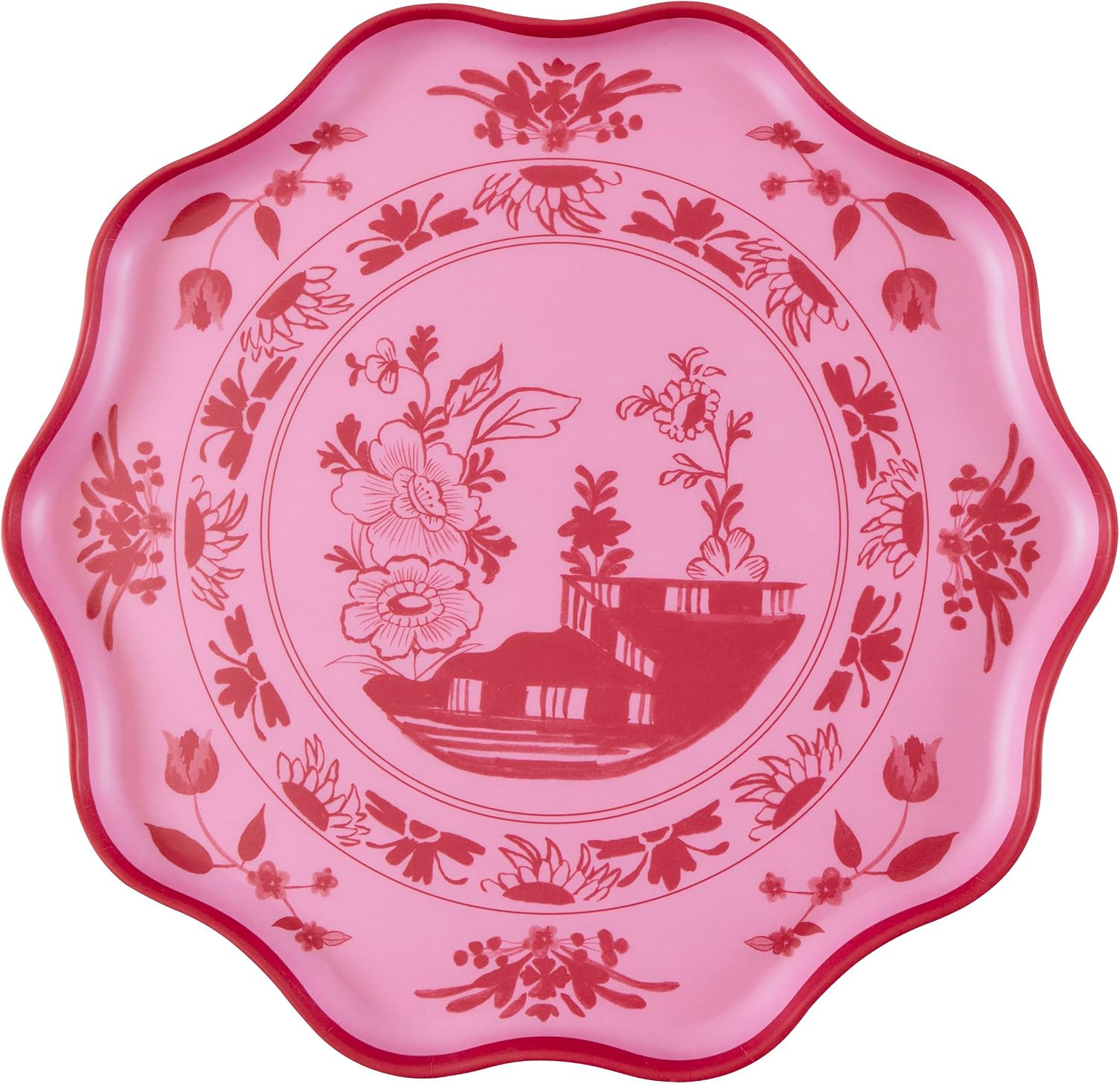 Meri Meri Reusable Melamine Plates, Pack of 4 Dishwasher Safe Floral Plates | Amazon (US)