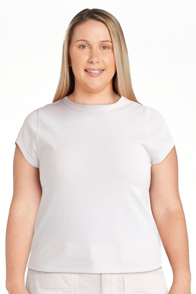 Free Assembly Women's and Women's Plus Cap Sleeve Tee, Sizes XS-4X | Walmart (US)