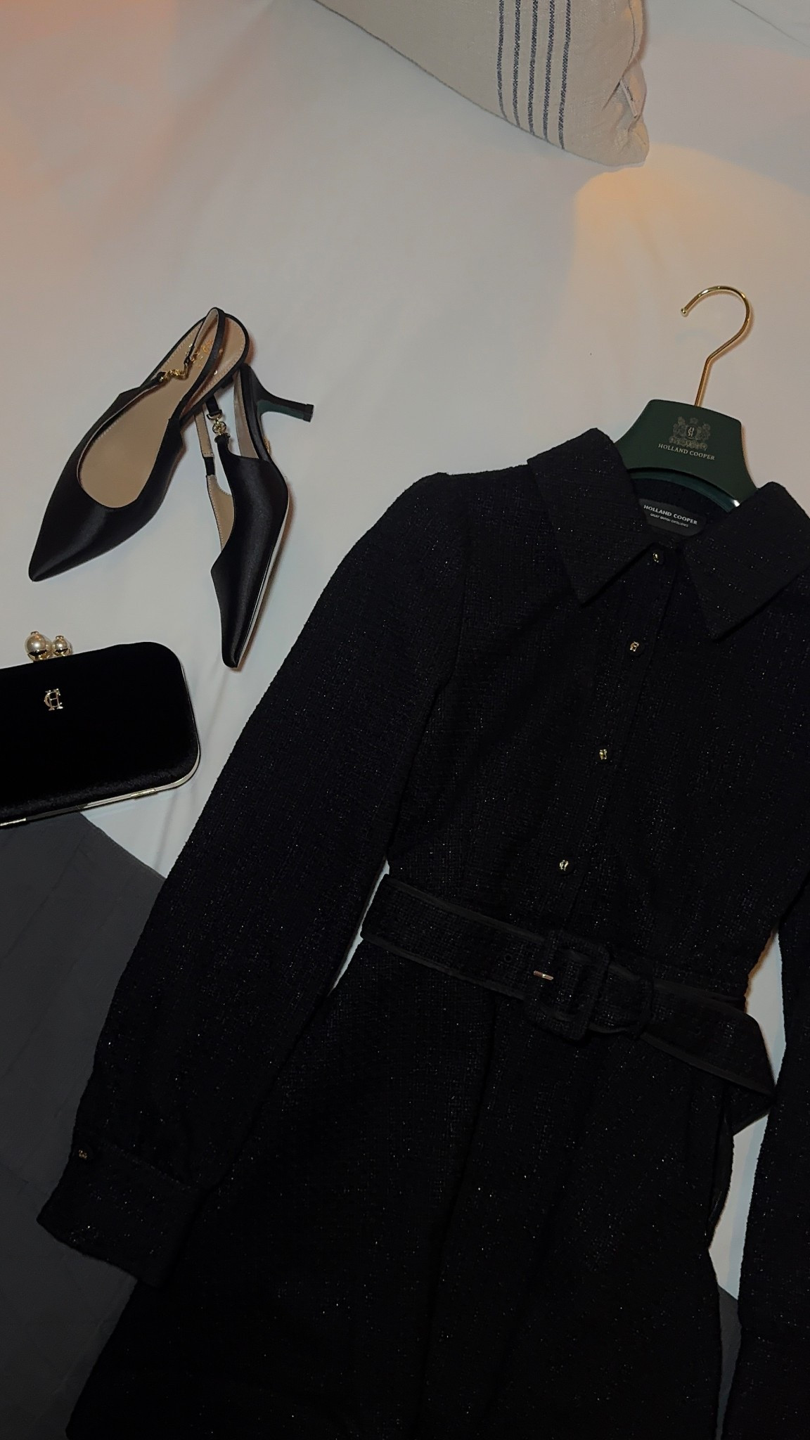 What I wore to the Holland Cooper Christmas party! 🥂