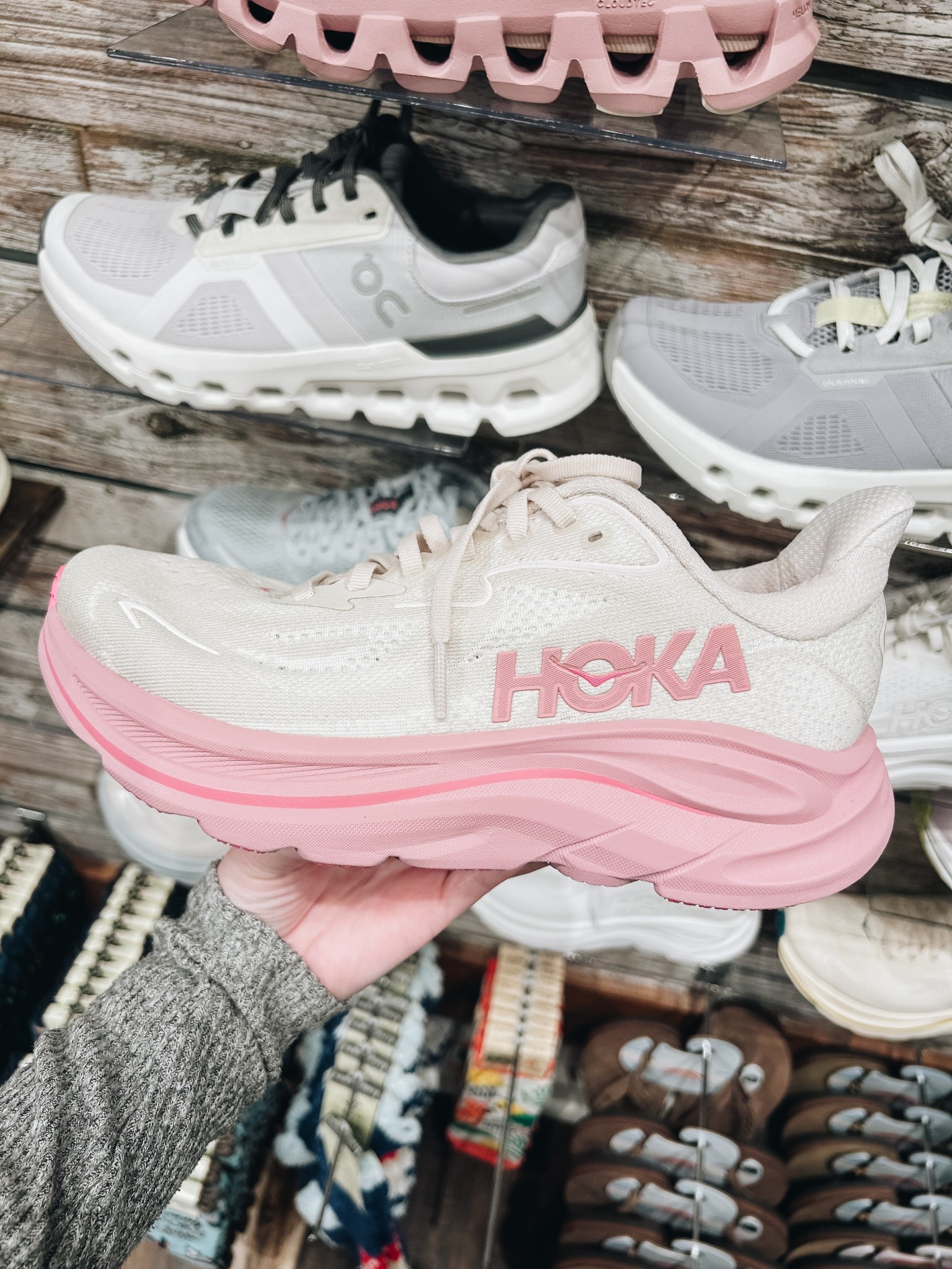// Valentine’s Day hokas // pink hokas // fun pink hokas // 

#LTKfitnessgoals #LTKSeasonal #LTKActive