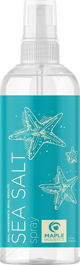 Volumizing Sea Salt Spray for Hair - Texturizing Beach Waves Spray & Hair Mist Curl Activator - N... | Amazon (US)