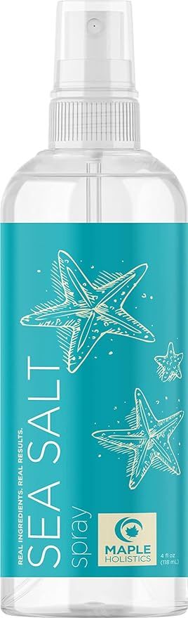 Volumizing Sea Salt Spray for Hair - Texturizing Beach Waves Spray & Hair Mist Curl Activator - N... | Amazon (US)