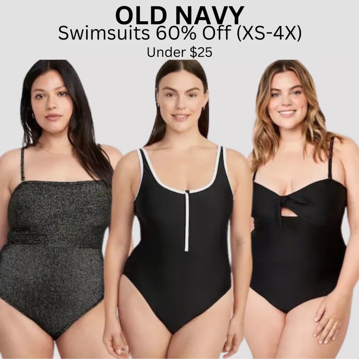 Matching Twist-Back Cutout One-Piece Swimsuit for Women, Old Navy