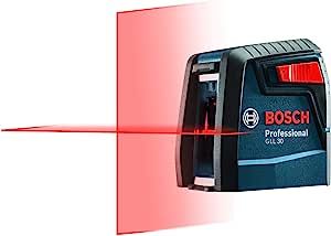 Amazon.com: BOSCH GLL30 30ft Cross-Line Laser Level Self-Leveling with 360 Degree Flexible Mounti... | Amazon (US)