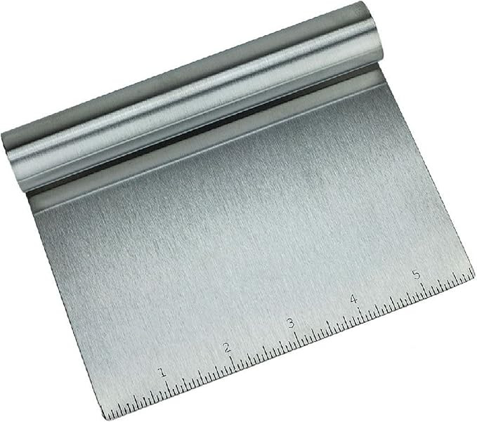 Stainless Steel Food Scraper and Chopper Large Griddle Spatula Kitchen Tool Gadget by MERRY BIRD | Amazon (US)