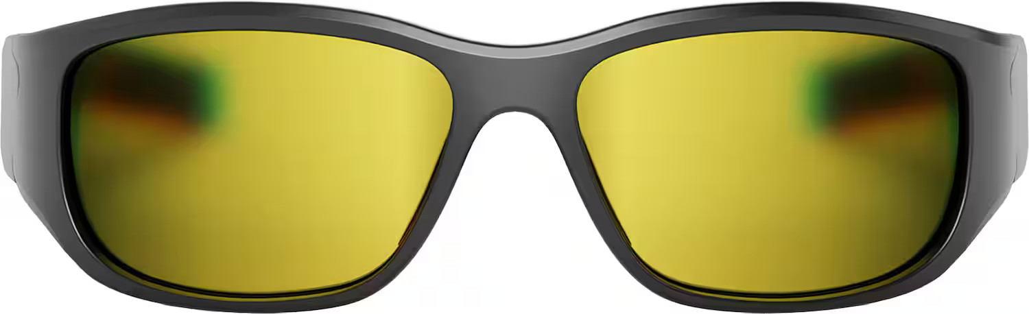 Reebok Nitrous Smart Eyewear Powered by Lucyd - Black/Gold | Best Buy U.S.