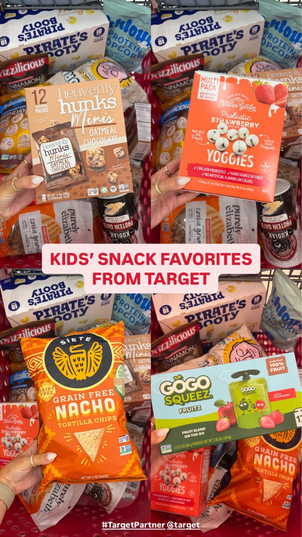 #targetpartner snackaholics, unite! 🤝🏼🍿🥨🍭these are the @target snacks that have earned a permanent spot in our pantry! reference this when you stroll their newly upgraded grocery section! shop the new snacks assortment at Target now! #targetfinds #snackhaul #pantryrestock #momoftwo #groceryhaul

#LTKmomlife #LTKfoodie #LTKKids