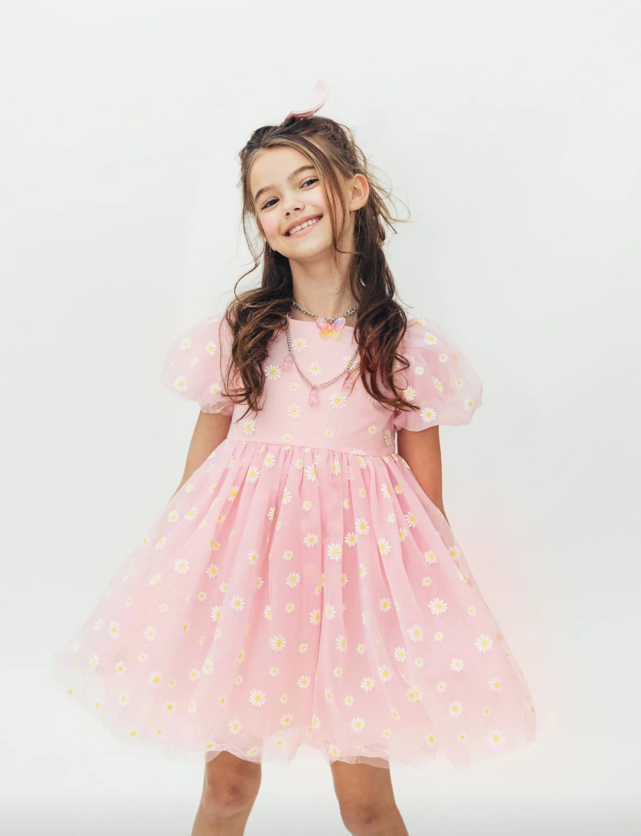 Daisy Puff Tulle Dress | Lola + The Boys