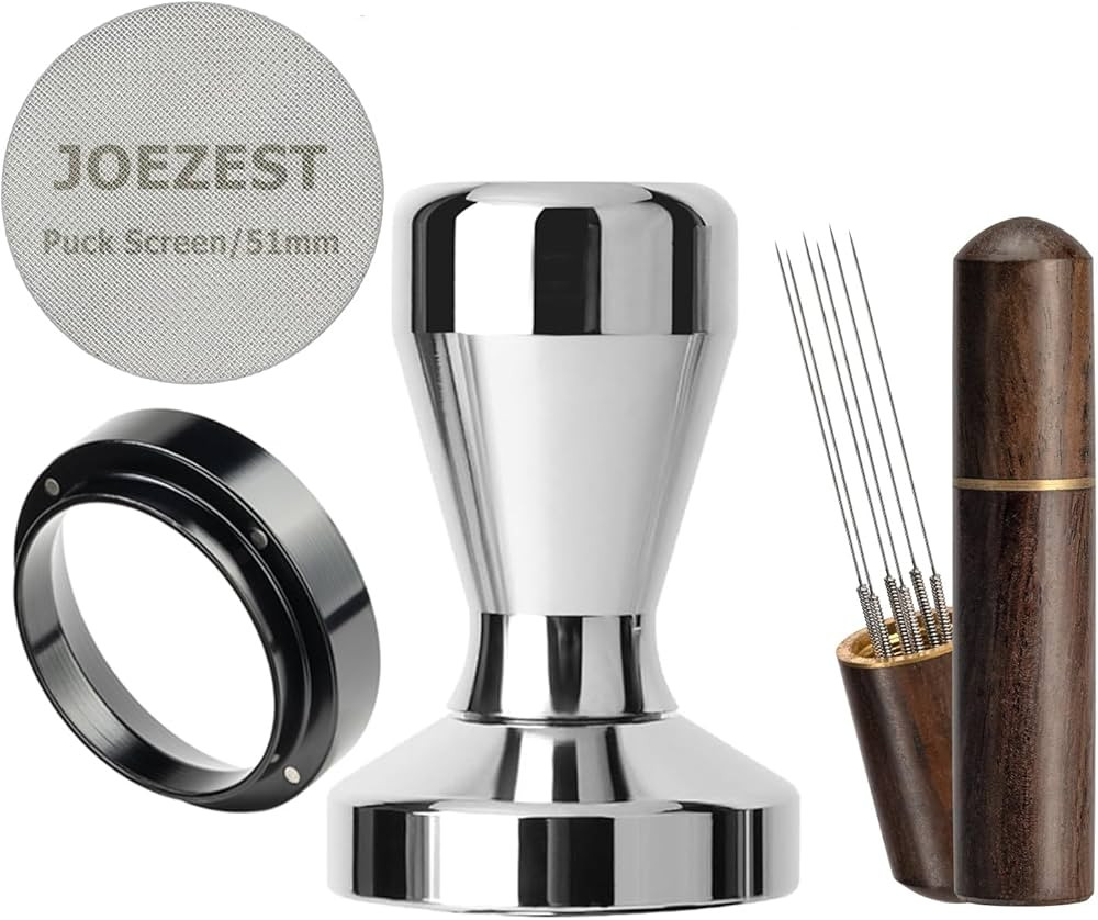 51mm Espresso Tamper Espresso Accessories Kit: Espresso Tamper Set, Coffee Tamper Espresso Tools ... | Amazon (US)