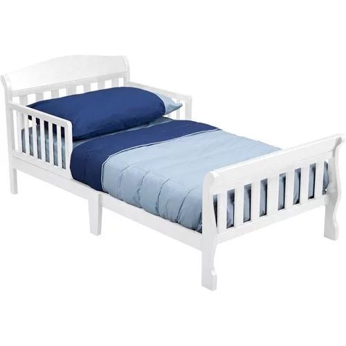 Delta Children Canton Toddler Bed with Attached Bed Rails, Greenguard Gold Certified, White | Walmart (US)